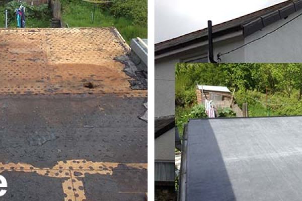 Before and After Pictures of Re-roofing