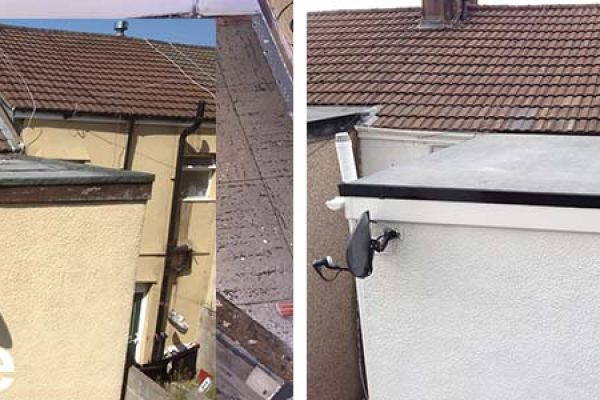 Before and After Pictures of Re-roofing